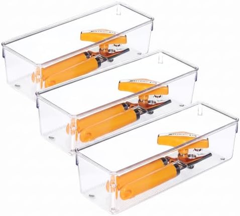 iDesign - 52930 EMW6134167, Medium, Clear (Pack of 3) by iDesign