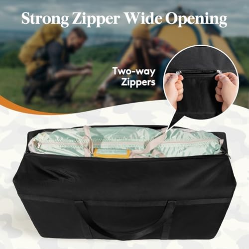 Lifewit 180L Extra Large Storage Duffle Bag for Travel, Camping, 2 Packs - Image 5