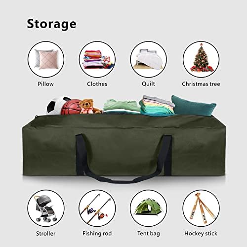 TOPDesign 1-Pack Long Storage Duffle Bag – 46" x 12.5" x 12.5", 30Gal - Image 4