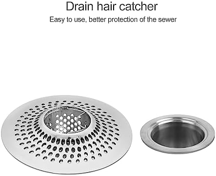 LEKEYE Shower Drain Hair Catcher | Bathtub Stopper/Strainer Stainless Steel Drain Protector - Image 4