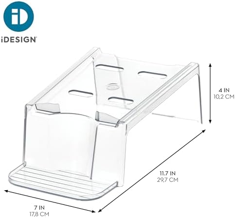 iDesign Laundry Detergent Holder, Clear - Image 2