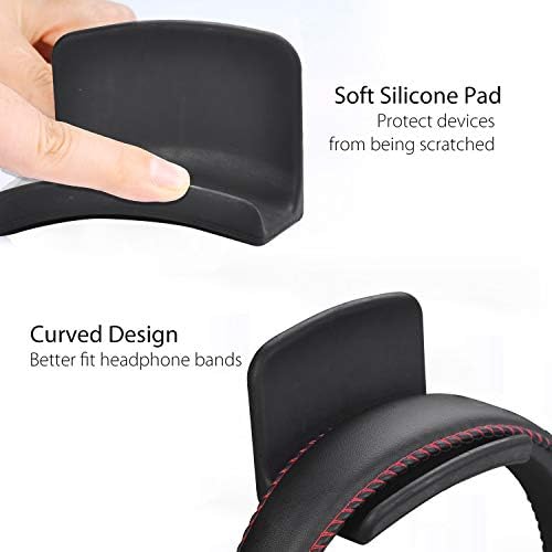 Avantree Neetto HS907 - Headphone Hanger Holder Wall Mount, Headset Hook Under Desk, Universal (Pack of 2) - Image 3
