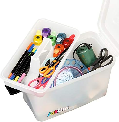 ArtBin Sidekick Carrying Case with Handle, Translucent - Image 4