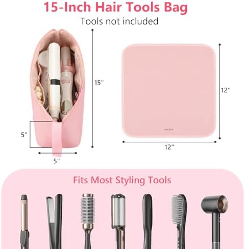 MOKURA Hair Tools Travel Bag Compatible with Shark Flexstyle (Pink Gifts) - Image 2