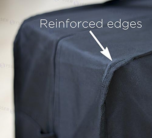 Extra Large Foldable Duffel Bag for Travel – Heavy-Duty Cargo Bag with Zippers & Reinforced Handles, TSA Approved, Water-Resistant size 25x19.5x13, TSA Aprove, load up to 50 lb - Image 6