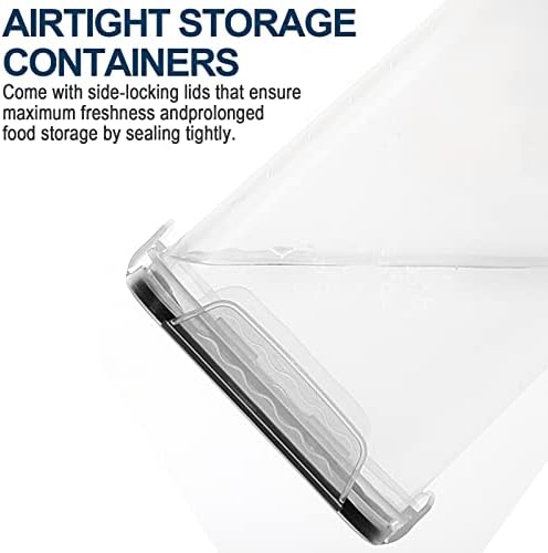 M MCIRCO Large 4 Pack, 5.2L/175oz Food Storage Containers - Image 5