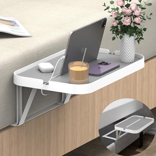 KIWIFOTOS Under Mattress Bedside Shelf for Box Spring Platform Bed Tray by KIWIFOTOS