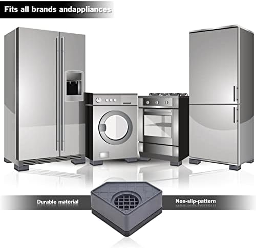 HUAKENER Anti Vibration Pad for Washing Machine, Washer and Dryer Pedestals - Image 6