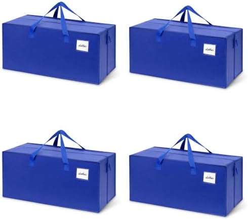 Extra Heavy Duty Large Moving Bags with Zippers and Reinforced Handles by Unknown
