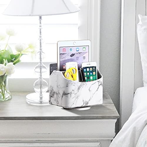 360° Spinning Remote Control Holder,TV Remote Caddy for Nightstand Table - Image 6