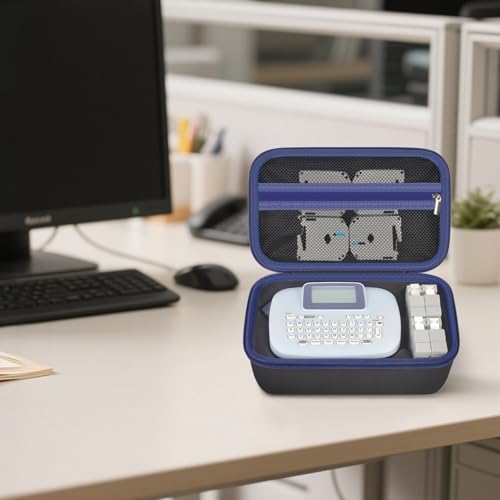 GWCASE Hard Case for Brother P-Touch PTM95 PT90 Handy Label Maker, Black - Image 6