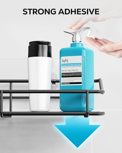 Nieifi Shower Caddy Adhesive, Shower Shelves, Shampoo Holder for Bathroom - Image 6