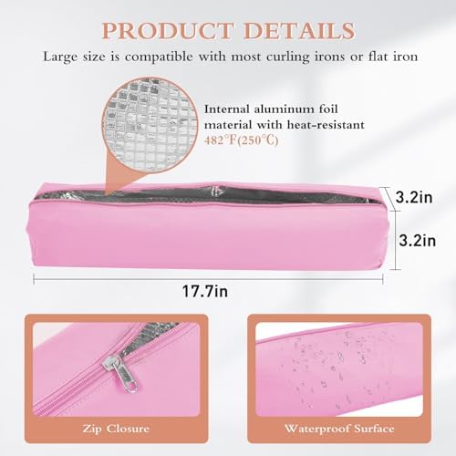 Suafrnut Professional Heat Resistant Hot Hair Tools Organizer Bag - Image 3