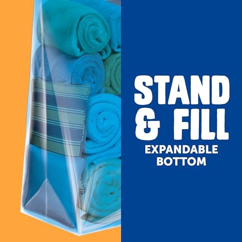 Ziploc Big Bags XXXL, Reusable Large-Capacity Plastic Storage Bags, 6 count, 20 Gallons (Pack of 12) - Image 5