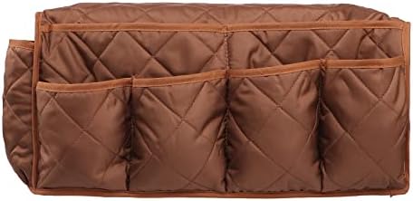 2 in 1 Waterproof Armrest Covers Sofa Arm Organizer with 14 Pockets for Tablet Magazines TV Remote Holder, Anti-Slip Recliner Couch Armchair Slipcover Furniture Sofa Arm Protector Storage Caddy Pouch - Image 3