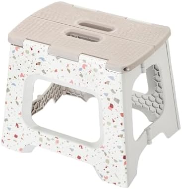 Vigar Compact Folding Step Stool, 12-1/2 Inch, Terrazzo by VIGAR