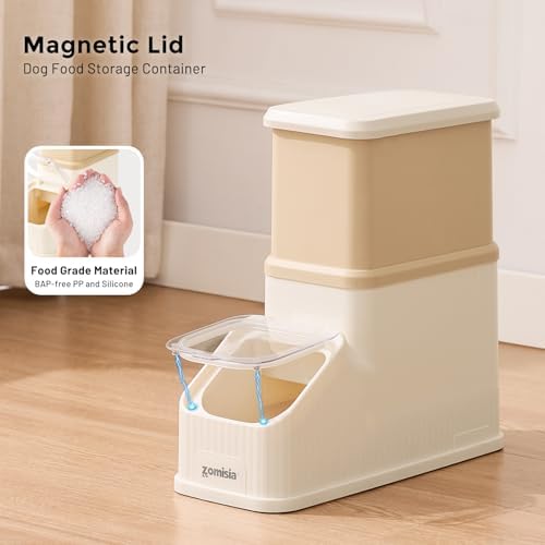 ZOMISIA 15lbs First-in, First-out Dog Food Storage Container - Image 5