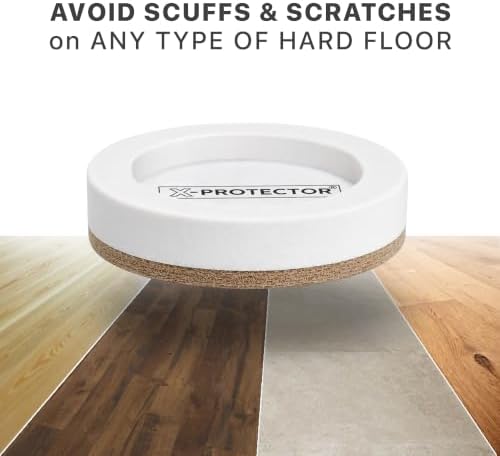 Felt Furniture Sliders for Hardwood Floors X-PROTECTOR 8 PCS 3 ½” - Image 5