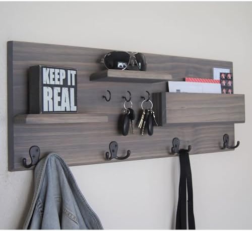 Homanu 180 Pack Black Coat Hooks Wall Mounted Double Prong with 360 Screws - Image 7
