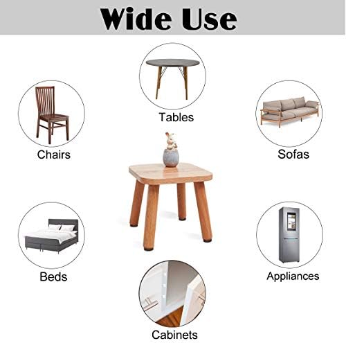 Felt Furniture Pads 136 Pieces, Furniture Pads for Hardwood Floors, 5mm Thick Floor Protectors for Furniture Legs, Felt Pads for Furniture, Floor Savers for Furniture in a Case - Image 4