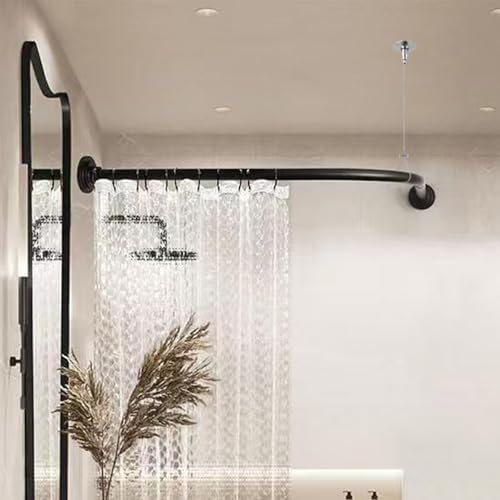 59" Adjustable Ceiling Support for Closet Rod Silver - Image 4