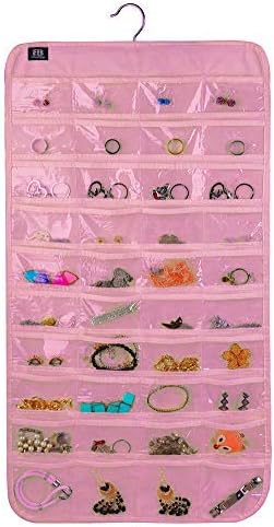 BB Brotrade Hanging Jewelry Organizer,Accessories Organizer,80 Pocket Organizer for Holding Jewelries - Image 2