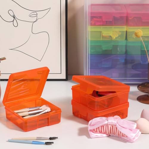 18 Pack Plastic Storage Box Arts & Crafts Storage Boxes & Organizers - Image 6