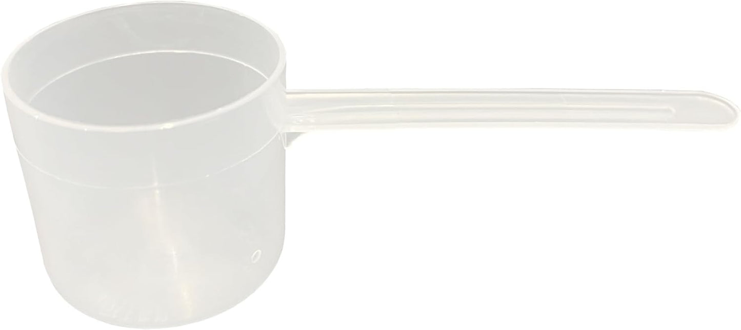 67 mL (67 CC | 2.27 Oz.) Long Handle Scoop for Measuring Coffee, Pet Food, Grains, Protein, Spices and Other Dry Goods (Pack of 5)