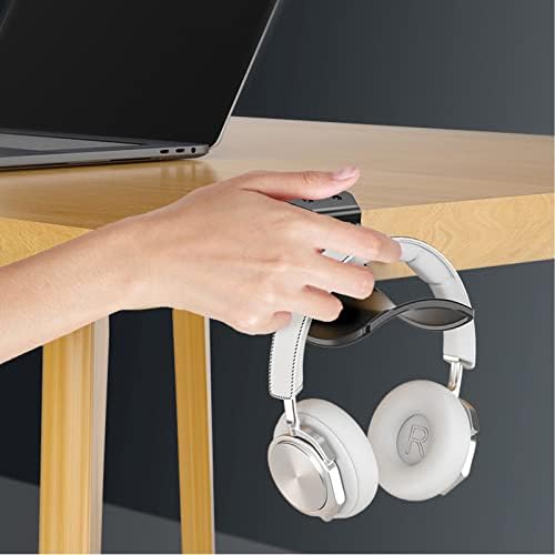 2-Pack Never Fall Headphone Hook Hanger Wall Mount Headset Holder - Image 4