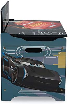 Delta Children Deluxe Toy Box, Disney/Pixar Cars - Image 6