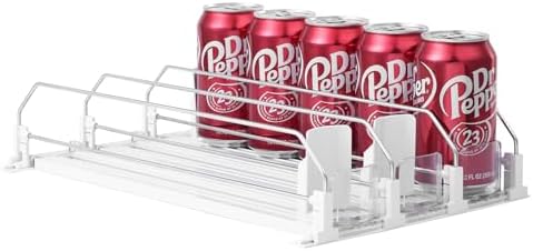 SZNLZQ Drink Organizer for Fridge,Holds 15 Cans by SZNLZQ