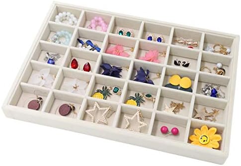 Stratalife 30 Grid Jewelry Organizer Tray, 13.8" x 9.4" x 1.2", (Pack of 2) - Image 5