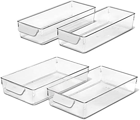 OXO Good Grips 4-Piece Fridge Storage Bin Starter Set by Unknown