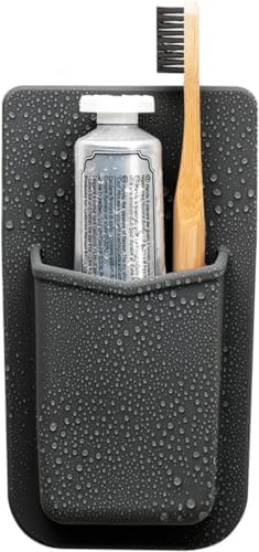 TOOLETRIES The Henry Essentials Holder, Bathroom Organizer - Charcoal by TOOLETRIES
