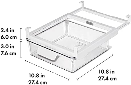 OXO Good Grips Fridge Undershelf Drawer 10 in - for Deli Meat, Cheese, Produce and More - Image 2
