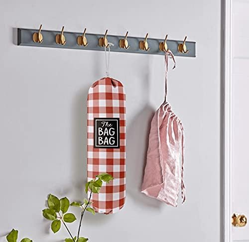 Funny Grid Bag Bag， Grocery Bags Holder Organizer For Shopping Bags, Wall Mount Plastic Bags Storage Container Dispensers, Gift For The Preferred Family And Friends - Image 5