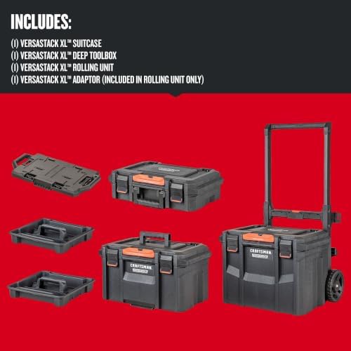 CRAFTSMAN VERSASTACK XL Rolling Tower Tool Storage System, 4 piece (CMST60420) - Image 3