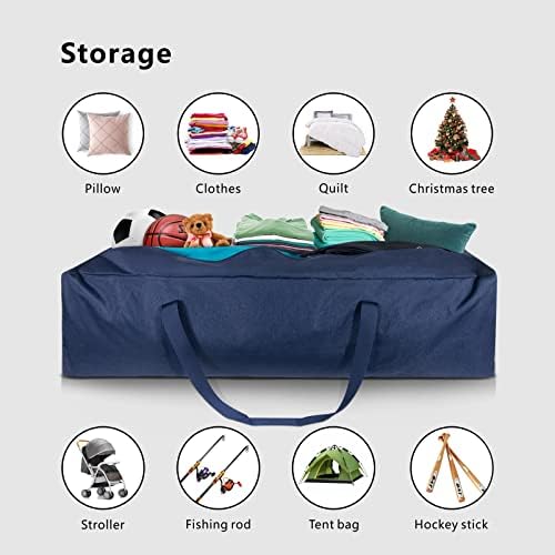 TOPDesign 1-Pack Long Storage Duffle Bag – 46" x 12.5" x 12.5", 30Gal - Image 4