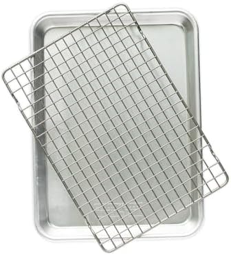 Nordic Ware Naturals® Quarter Sheet with Oven-Safe Nonstick Grid by NordicWare