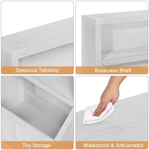 IDEALHOUSE Kids Toy Box for Boys, Kids Toy Chest Storage for Boys & Girls - Image 4
