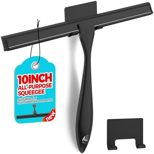 ALFLOD Shower Squeegee for Glass Doors, Tile Walls, Mirrors and Windshields by ALFLOD
