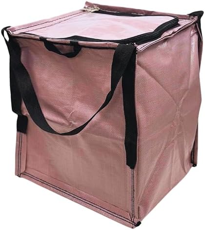 DURASACK 22-Gallon Zipper Top Heavy Duty Storage Tote Bags, Single, Mauve by DURASACK
