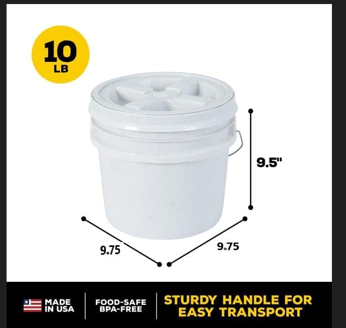 Gamma3 Vittles Vault Dog Food Storage Container, Dry Pet Food, 10 Pounds - Image 2