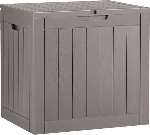 Outdoor Storage Box Waterproof, 35 Gallon Deck Box for Patio Storage by WTFGO