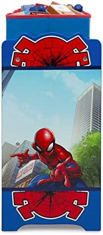 Marvel Spider-Man Deluxe 9 Bin Design and Store Toy Organizer by Delta Children, Greenguard Gold Certified - Image 7