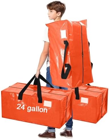 4 Pcs 24 Gallon Extra Large Moving Bags Heavy Duty Storage Bag - Image 2