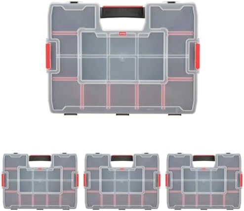 CRAFTSMAN Medium Storage Organizer, 14 Compartments (CMST14022) (Pack of 4) by CRAFTSMAN