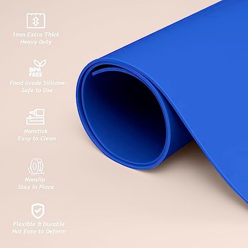 Extra Large Silicone Mat 36" x 24" Heat Resistant Kitchen Counter Table Mat - Image 3