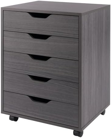 Winsome Halifax Mobile Storage Cabinet with Doors & Drawers by Winsome