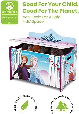 Delta Children Deluxe Toy Box, Disney Frozen II - Image 3